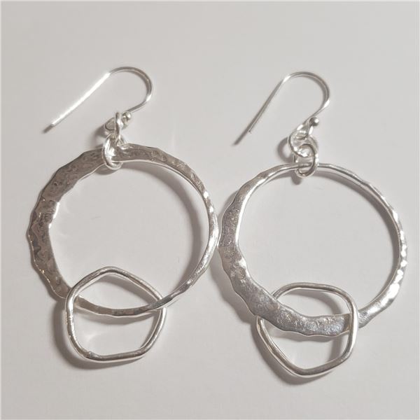 SILVER EARRINGS (~WEIGHT 6.38G)