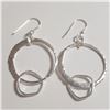 SILVER EARRINGS (~WEIGHT 6.38G)