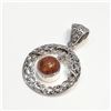 Image 2 : SILVER GEMSTONE  PENDANT (~WEIGHT 4.67G)