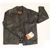 Image 1 : STORE RETURN GENUINE LEATHER JACKET SIZE M