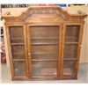 CHARITY DONATION~ VINTAGE WOOD DISPLAY CABINET (NO