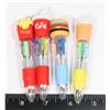 Image 1 : NEW 4PC FAST FOOD THEME MULTICOLOR PENS