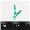 Image 1 : NEW MINT GREEN SCREW STUD EARRING