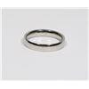 NEW STAINLESS STEAL SIZE 8 PLAIN SILVER TONE RING