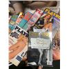 Image 4 : Vintage Playboy Magazines incl Marilyn Monroe & Fawcette,  Asst Autographed Collectible Posters