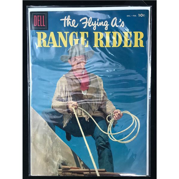 Range Rider Comic DELL COMICS THE FLYING A'S RANGE RIDER NO. 16