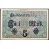 Image 3 : 1917 Imperial Germany 5 Mark Note P: 56A Grades Choice AU/BU Slider