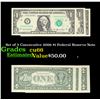Image 1 : Set of 3 Concecutive 2006 $1 Federal Reserve Note Grades Gem+ CU