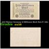 Image 1 : 1923 Weimar Germany 10 Millionen Mark Note P: 106c Grades Choice AU/BU Slider