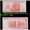 Image 1 : 2008 Zimbabwe 5 Billion Dollars Note Grades Choice CU