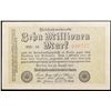 Image 2 : 1923 Weimar Germany 10 Millionen Mark Note P: 106c Grades Choice AU/BU Slider
