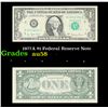 Image 1 : 1977A $1 Federal Reserve Note Grades Choice AU/BU Slider