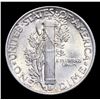 Image 3 : 1944-p Mercury Dime 10c Grades Choice+ Unc