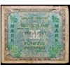 Image 2 : 1944 Germany Under Allied Occupation 1/2 Mark Note P: 191A Grades vf++