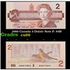 Image 1 : 1986 Canada 2 Dolalr Note P: 94B Grades Gem+ CU