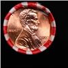 Image 2 : Shotgun Lincoln 1c roll, 2002-d 50 pcs Bank Wrapper.