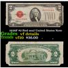 Image 1 : 1928F $2 Red seal United States Note Grades vf details