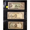 Image 2 : Page of 3 1943 Philippines Under Japanese Occupation (JIP) 1-5-10 Pesos Note Grades CU