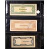 Image 3 : Page of 3 1943 Philippines Under Japanese Occupation (JIP) 1-5-10 Pesos Note Grades CU