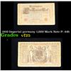 Image 1 : 1910 Imperial germany 1,000 Mark Note P# 44B Grades vf+