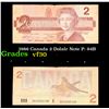 Image 1 : 1986 Canada 2 Dolalr Note P: 94B Grades vf++