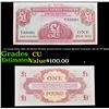 Image 1 : 2x Consecutive 1962 4th Series British Armed Forces 1 Pound Special Vouchers, All CU! P# M36a Grades