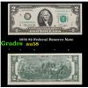 Image 1 : 1976 $2 Federal Reserve Note  Grades Choice AU/BU Slider