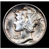 Image 2 : 1934-p Mercury Dime 10c Grades GEM++ FSB