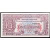 Image 2 : 2x Consecutive 1948 2nd Series British Armed Forces 1 Pound Special Vouchers, All CU! P# M22a Grades