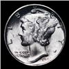 Image 2 : 1944-s Mercury Dime 10c Grades Choice+ Unc