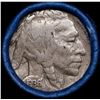 Image 2 : Buffalo Nickel Shotgun Roll in Old Bank Style 'Abbott Coin Counter AutoMat' Wrapper 1936 & D Mint En