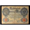 Image 2 : 1908 Imperial Germany 20 Mark Note P: 31 Grades vf+