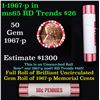 Image 1 : Shotgun Lincoln 1c roll, 1967-p 50 pcs Brandt 50c Wrapper.