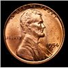 Image 2 : 1954-d Lincoln Cent 1c Grades GEM+ Unc RD