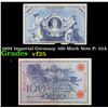 Image 1 : 1908 Imperial Germany 100 Mark Note P: 33A Grades vf+