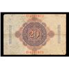 Image 3 : 1914 Imperial Germany 20 Mark Note P: 46B Grades vf+