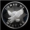 Image 2 : Sunshine Minting Half Troy Ounce .999 Fine Silver Round