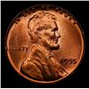 Image 2 : 1955-p Lincoln Cent 1c Grades Gem+ Unc RD