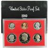 1980 United States Proof Set, 5 Coins Inside!