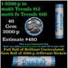 Image 1 : Shotgun Jefferson 5c roll,2000-p 40 pcs Dunbar Wrapper