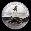 Image 3 : Proof 1995-p Olympics Gymnastics Modern Commem Dollar $1 Grades GEM++ Proof Deep Cameo