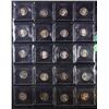Image 2 : Huge Liifetime Collection - Too Many Coins To Auction Individually - This Lot is For One Page of 20 