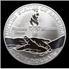 Image 3 : Proof 1995-p Olympics Track & Field Modern Commem Dollar $1 Grades GEM++ Proof Deep Cameo