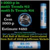 Image 1 : Shotgun Jefferson 5c roll, 2003-p 40 pcs String & Son Wrapper