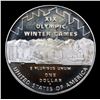 Image 3 : Proof 2002-p Olympic Salt Lake Modern Commem Dollar $1 Grades GEM++ Proof Deep Cameo