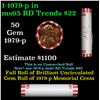 Image 1 : Shotgun Lincoln 1c roll, 1979-p 50 pcs Bank Wrapper.