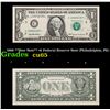 Image 1 : 1999 **Star Note** $1 Federal Reserve Note (Philadelphia, PA) Grades Gem CU
