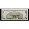 Image 3 : 2003 **Star Note** $5 Green Seal Federal Reserve Note Grades xf