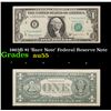Image 1 : 1963B $1 'Barr Note' Federal Reserve Note Grades Choice AU
