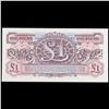 Image 3 : 2x Consecutive 1948 2nd Series British Armed Forces 1 Pound Special Voucher, CU! P# M22a Grades Gem 